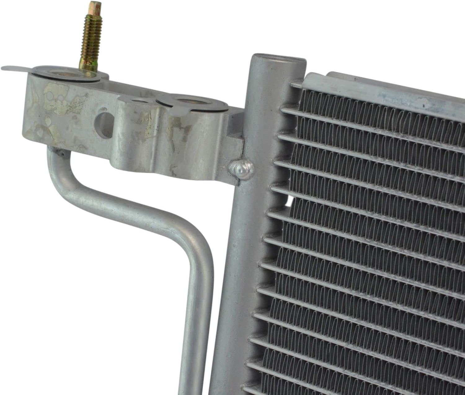 A/C Condenser and Receiver Drier Assembly Compatible with 2012-14 Ford Focus L4 2.0L Naturally Aspirated