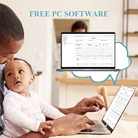 Wellue Baby O2 Pulzoximéter Csecsemőknek - Folyamatos Oxigénszint és Pulzusmérő, Bluetooth Riasztással, Ingyenes Alkalmazással, Kék 7