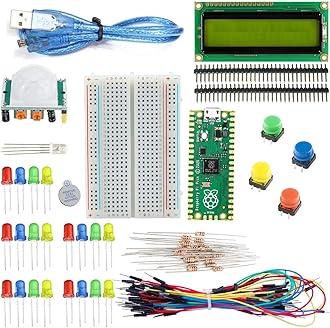 REES52 Raspberry Pi Pico (RP2040) Starter Kit for Microcontroller Development Board