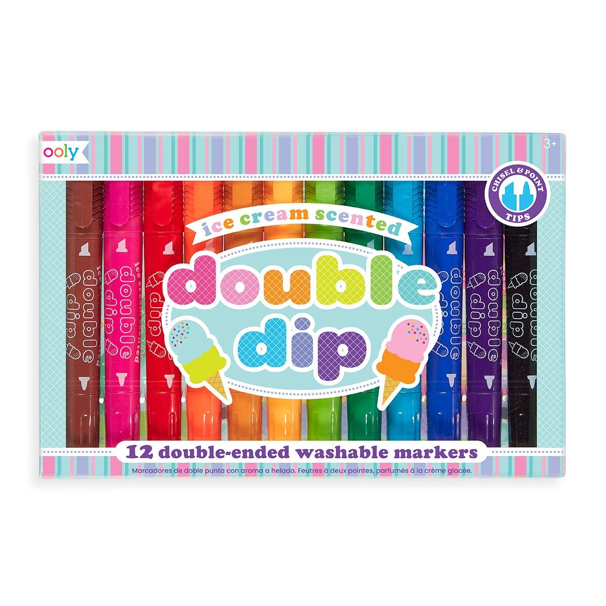 OOLY, Double Dip Scented Markers, Set of 12 (130-042)