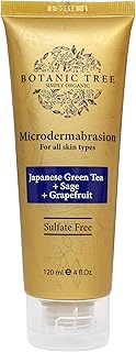 Botanic Tree Microdermabrasion Facial Scrub - Anti Aging Exfoliating Face Scrub for Acne Scars, Dullness, Wrinkles, Dry Sk...