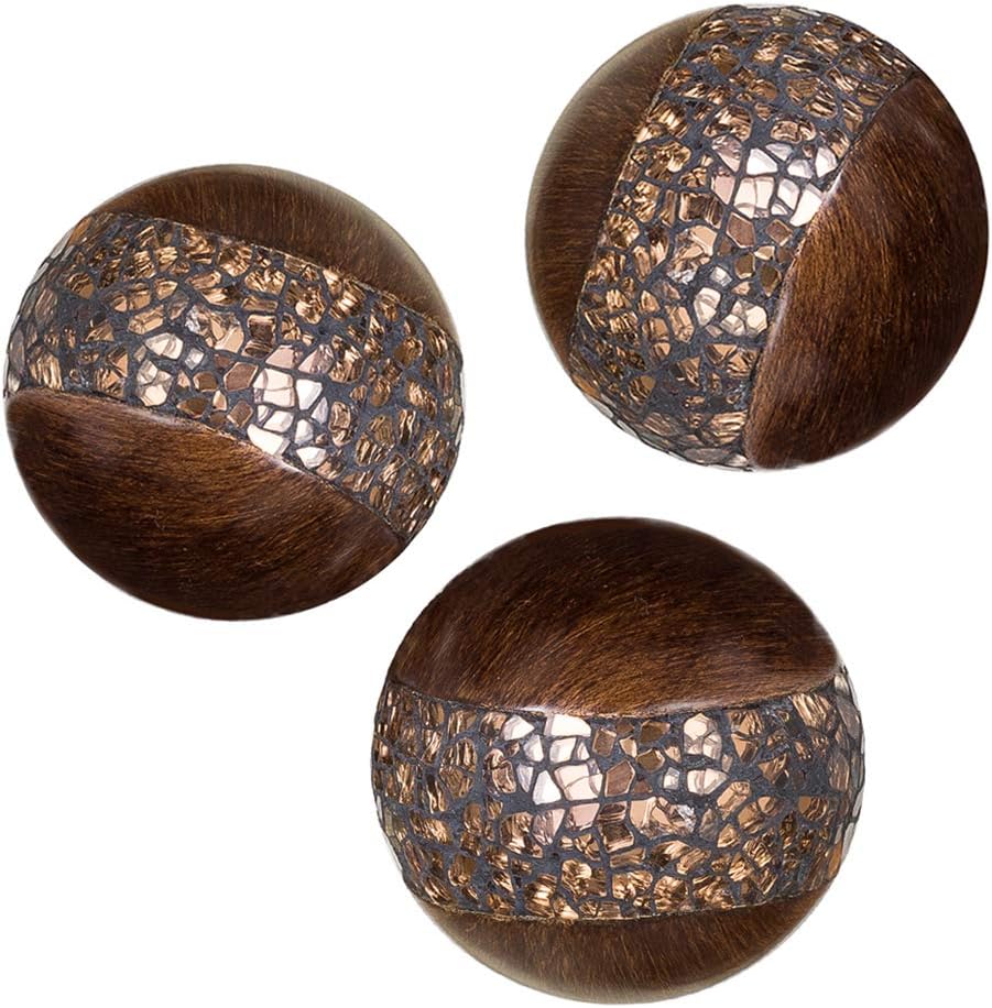 Natural Teak Ball Orb Ball Wooden Balls Teak Root