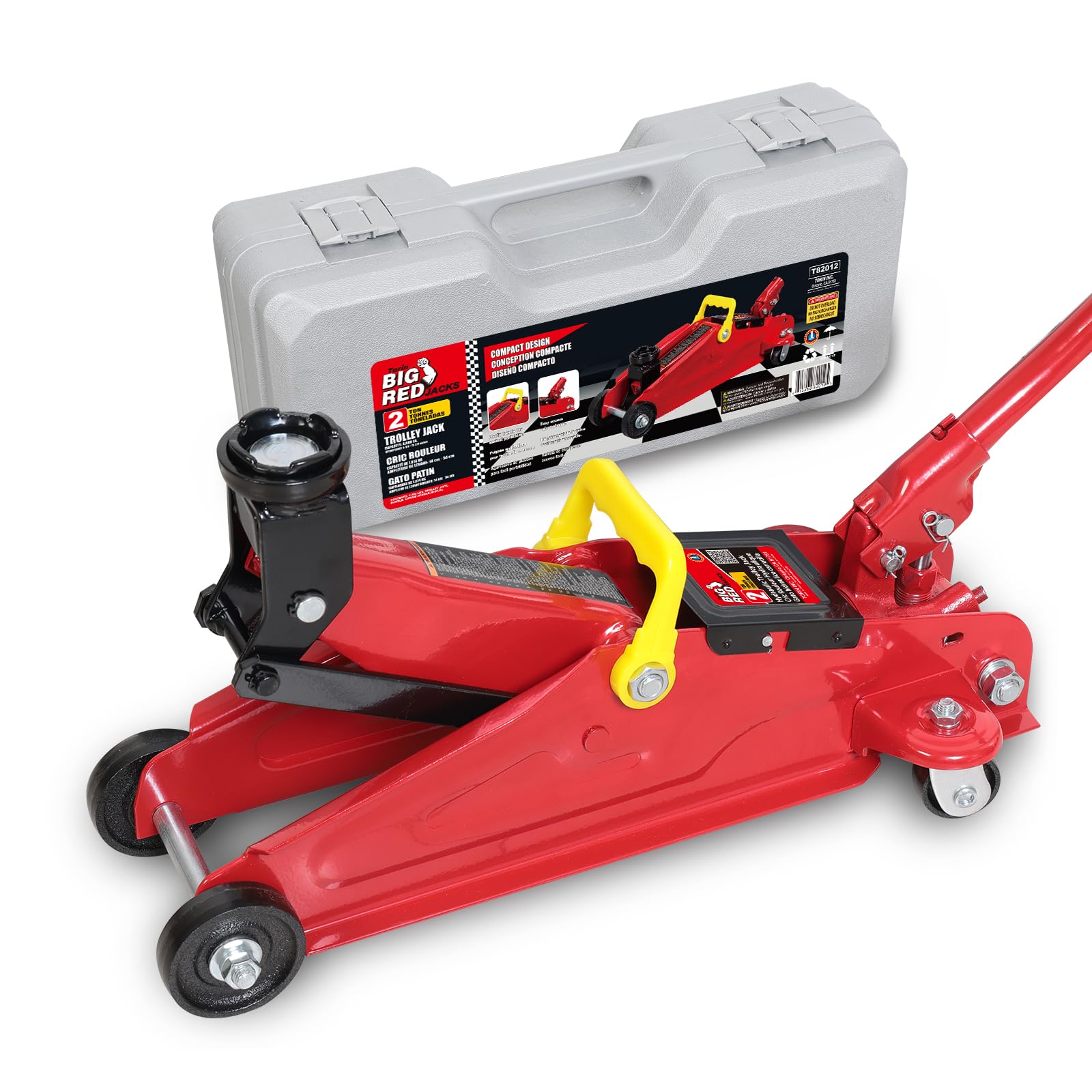 Amazon.com: Big RED TAM82012-1 Torin Low Profile Hydraulic Trolley
