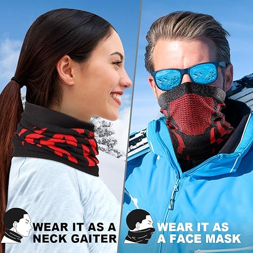 Miniatura 58 de WTACTFUL -Mascarilla tipo bufanda fresca y ligera para usar al aire libre, FPS 50, protección contra el polvo, sol y viento