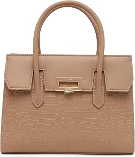 Akiki London Women's Camden Satchel Handbag|Dual Strap|Front and Back Snap Compartment|Croco Texture|Premium Metal Finish ... Price In India