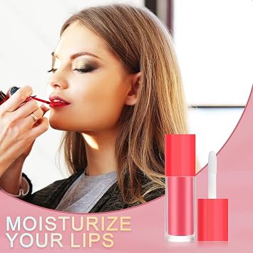 50 PCS 2.5ml Clear Empty Lip Gloss Tubes with Wand for Lipgloss | Refillable 0.08oz Lip Gloss Containers Cute, Cosmetic DIY Makeup Kit, Includes 2 Syringes, For Lipgloss Making Supplies