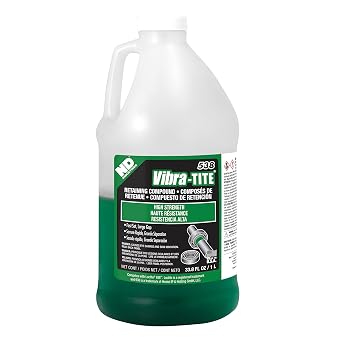 Vibra-TITE 538 Green High Strength Anaerobic Retaining Compound, 1 Liter Jug
