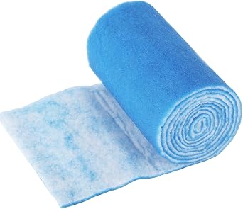 12"140" Air Vent Filter for Home,AC & Floor Register Filter,MERV 8 Electrostatic Media Kit Roll with Adhesive Hook Tape,Reduce Dust, Dirt, Smoke and Pollen30+ Filters