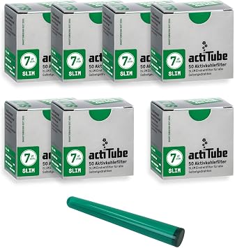 ActiTube Kogu Set Slim Activated Carbon Filter 7.1 mm   Include J Case, 7x50 350