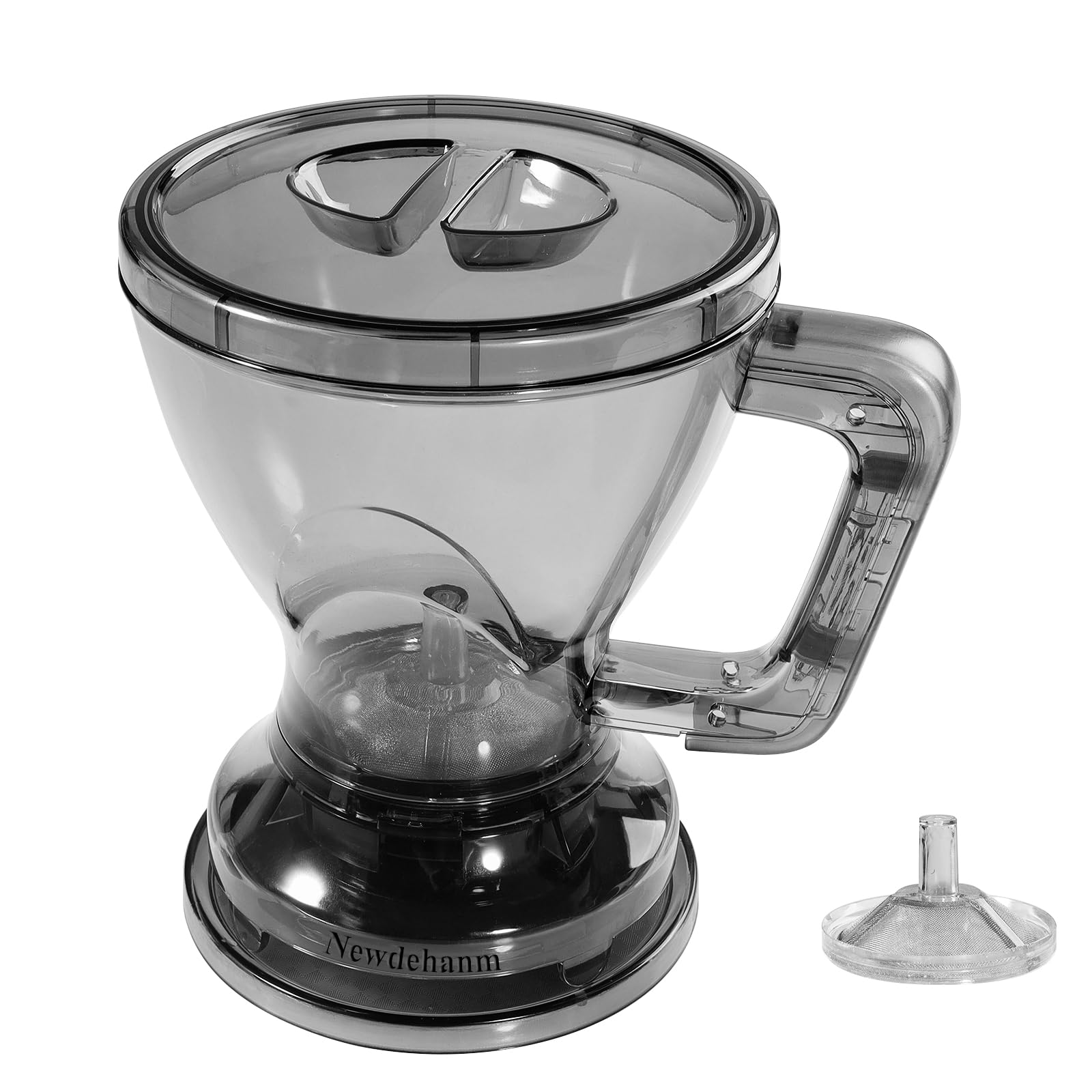 Newdehanm Smart Reusable Coffee Dripper & Filter Cup ?Paperless Automatic Pour Over Coffee & Tea Maker ?Immersion Extraction, BPA-Free, Home Brewing, Large 21oz ?