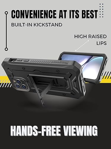 Miniatura 5 de CaseBorne Funda compatible con iPhone 13 Pro, a prueba de caídas de hasta 21 pies, funda resistente de grado militar con protector de pantalla y