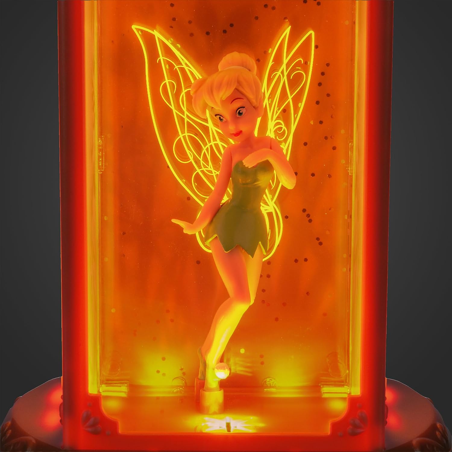 Disney Store Action Toys Tinker Bell Light-Up Lantern from Peter Pan – Authentic Design & Detail – Ideal Gift for Tinker Bell & Peter Pan Enthusiasts – Safe & Durable Construction