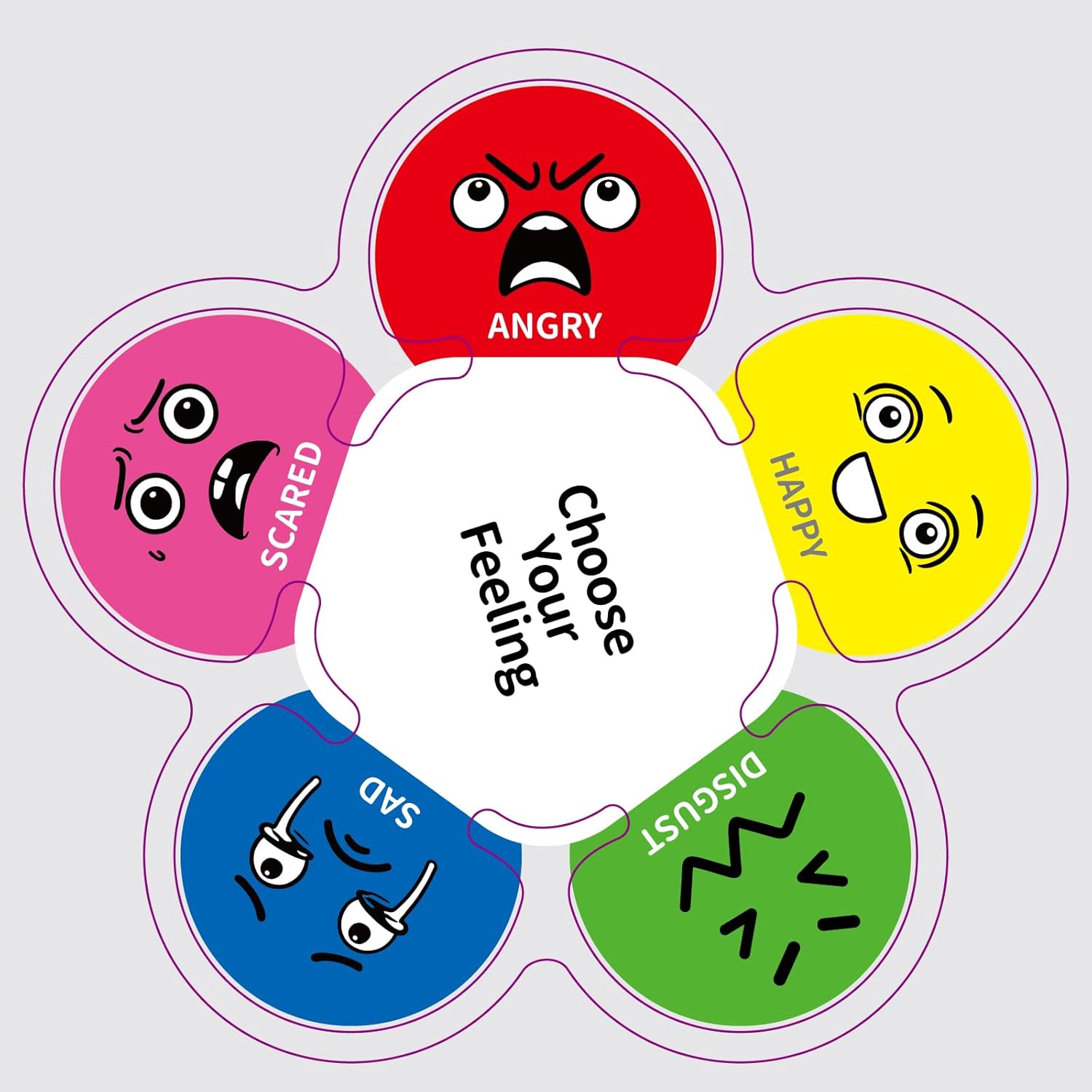 Color Sorting Toys Sensory Toys, Express Your Feelings