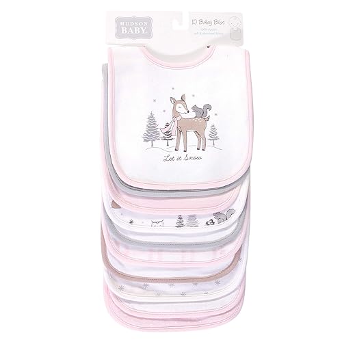 Miniatura 146 de Hudson Baby - Baberos unisex de algodón para bebés, Aviación, talla única