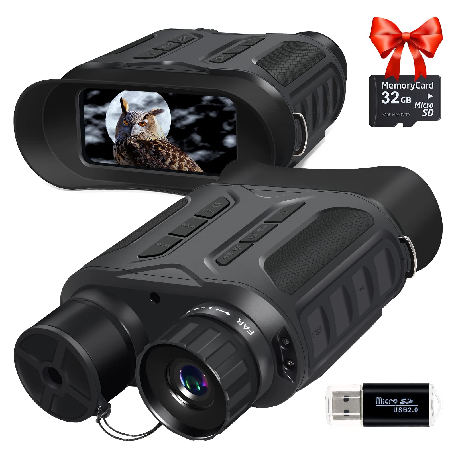 Buy GAMSOD Night Vision Goggles, Night Vision Binoculars for Adults