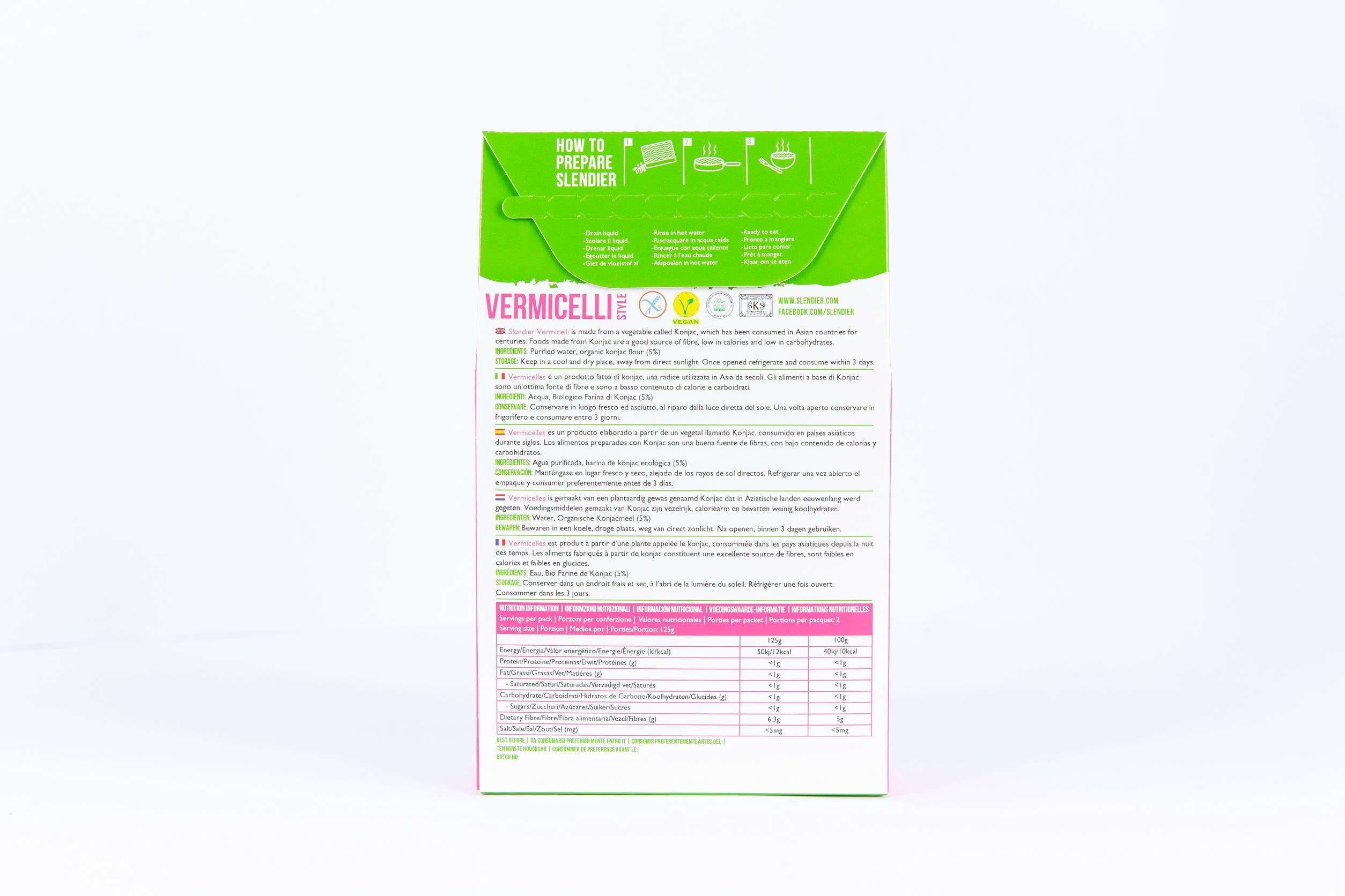 Slendier favorita Konjac mixta 1