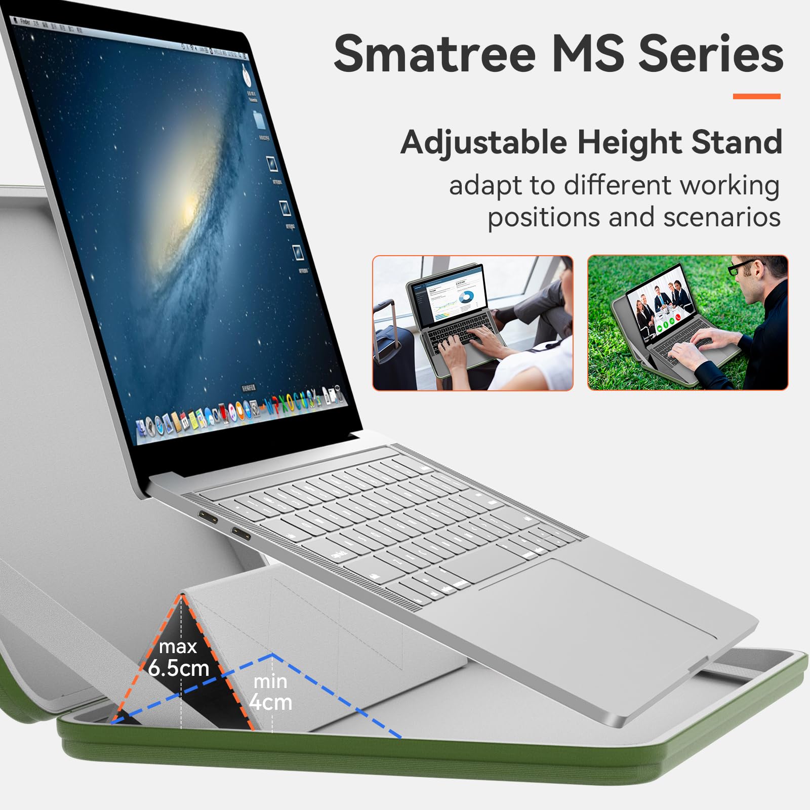 Smatree MS26TG Twardy pokrowiec ochronny na laptopa 33.0 cm, kompatybilny z Apple MacBook Neo A18 Pro A3404, Lenovo ThinkPad X1 Nano Gen 3/Thinkbook 13x Gen 4, do Microsoft Surface Laptop 2025
