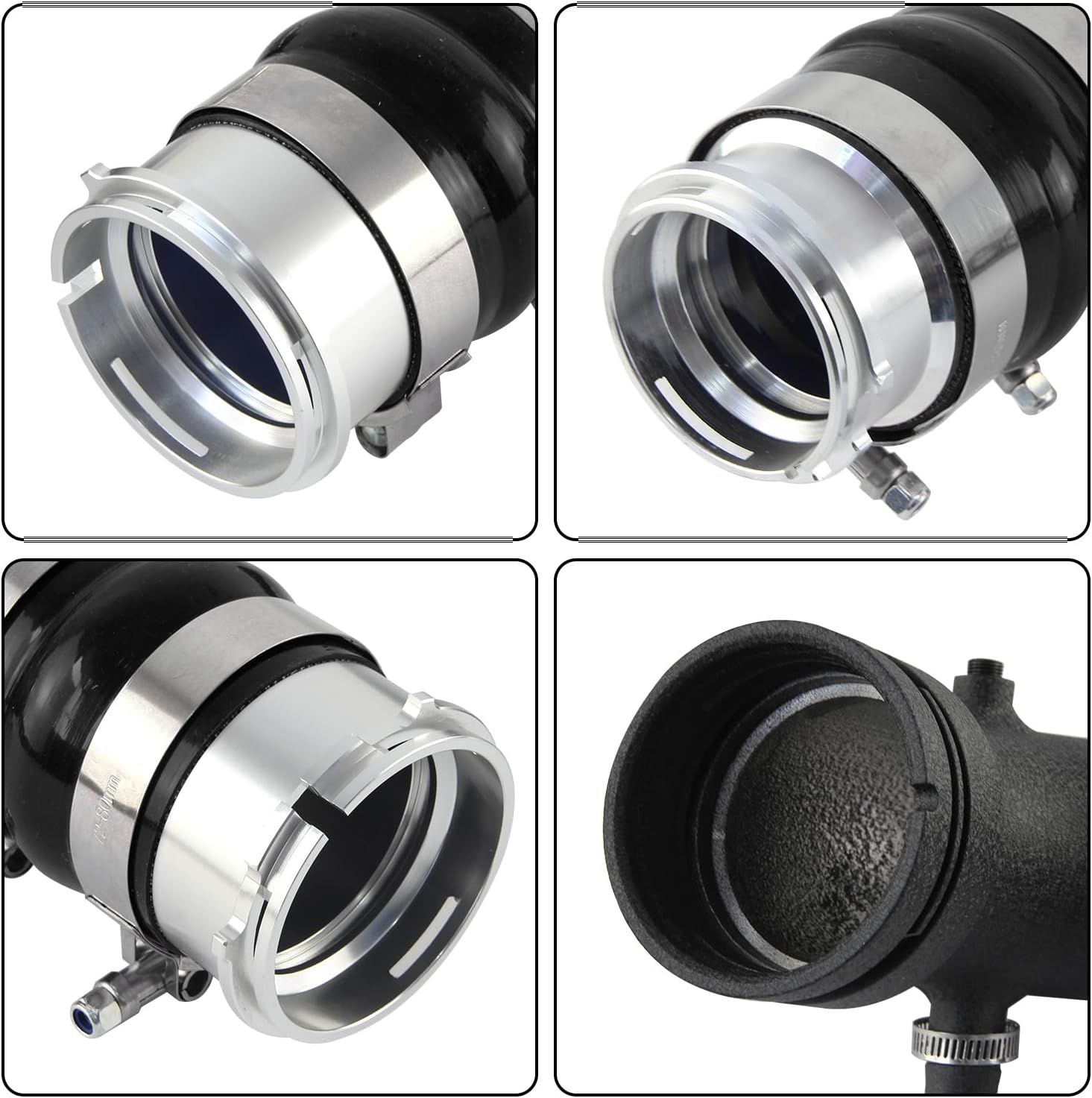 Turbo Cooling Intake Charge Pipe Kit compatible with 1 F20 F30 F31 N20 320i 328i 128i 420i 428i N26 N20 2.0L