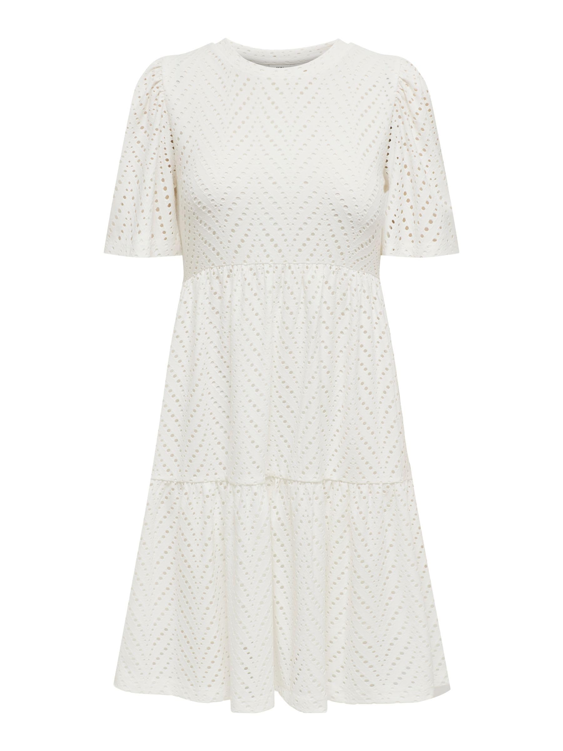 JDYCARLA Jacqueline de Yong Female Dress Short Dress, Cloud Dancer, XXL