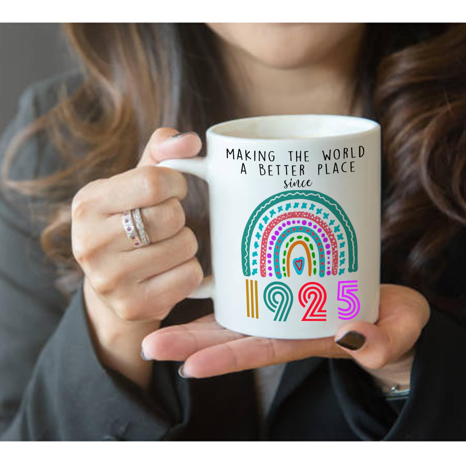Amazon.com: SIUNY 101st Birthday Gifts for Women Men Coffee Mugs,Gifts for  101 Year Old Woman,1925 Birthday for Women, 101st Presents Coffee Mug  Presents Women,11oz(1925) : Home & Kitchen