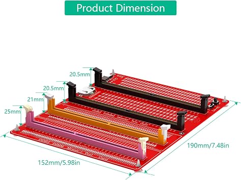 DDR3/4/5 Memory Tester for Desktop PC UDIMM/RDIMM Memory