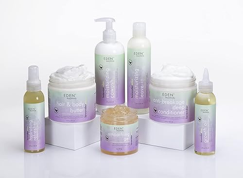 Miniatura 7 de EDEN BodyWorks Spray refrescante hidratante de aloe de lavanda (4 onzas), ligero y antiencrespamiento para todo tipo de cabello