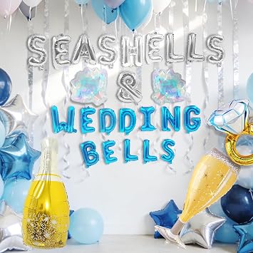 Seashells and Wedding Bells Bachelorette Party Decorations - 16