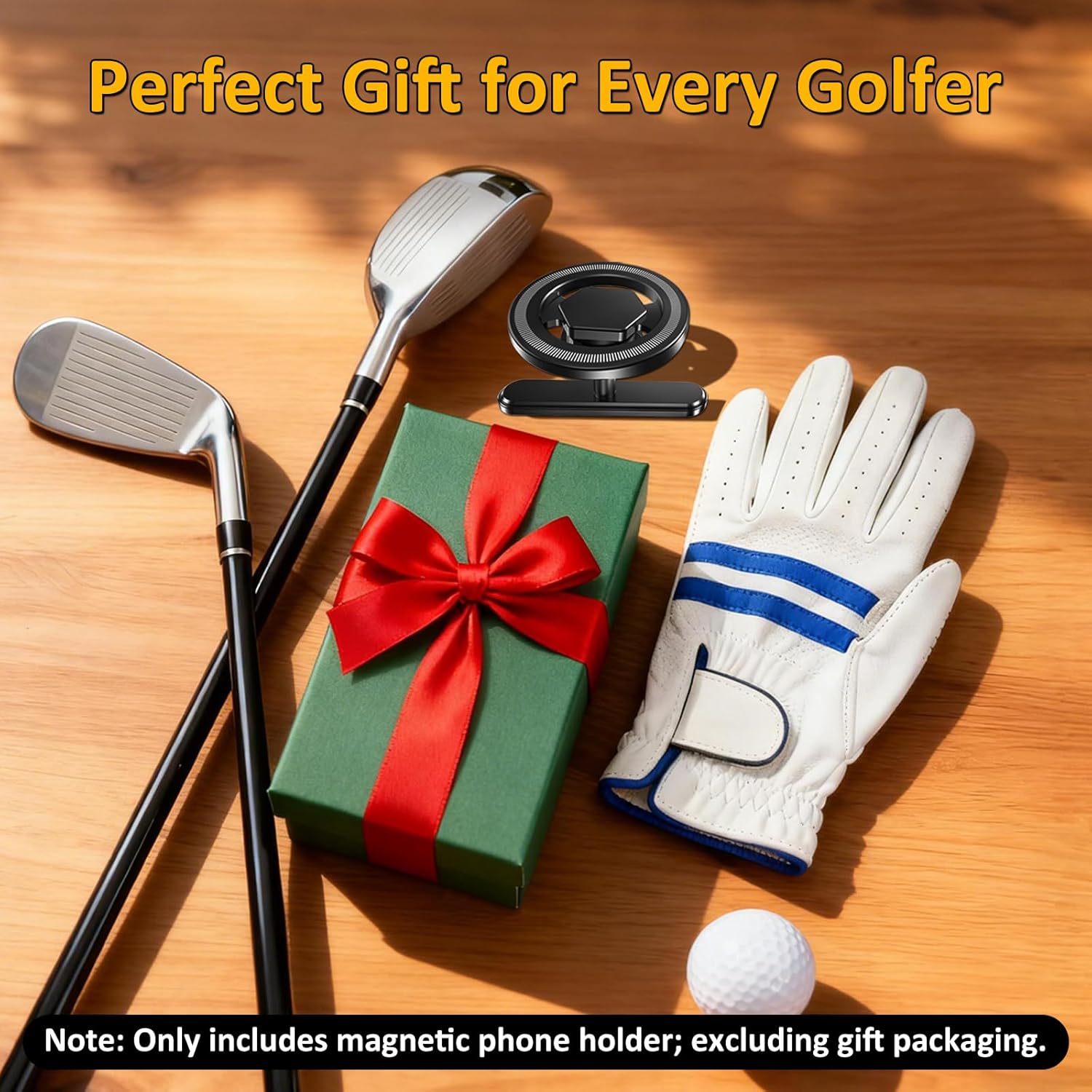 Falafa Magnetic Phone Holder for Golf Cart, 360° Rotatable Gym Magnetic Phone Holder,Alloy Base & Ball Joint, Compatible with MagSafe iPhone 12-17 Series - Image 7