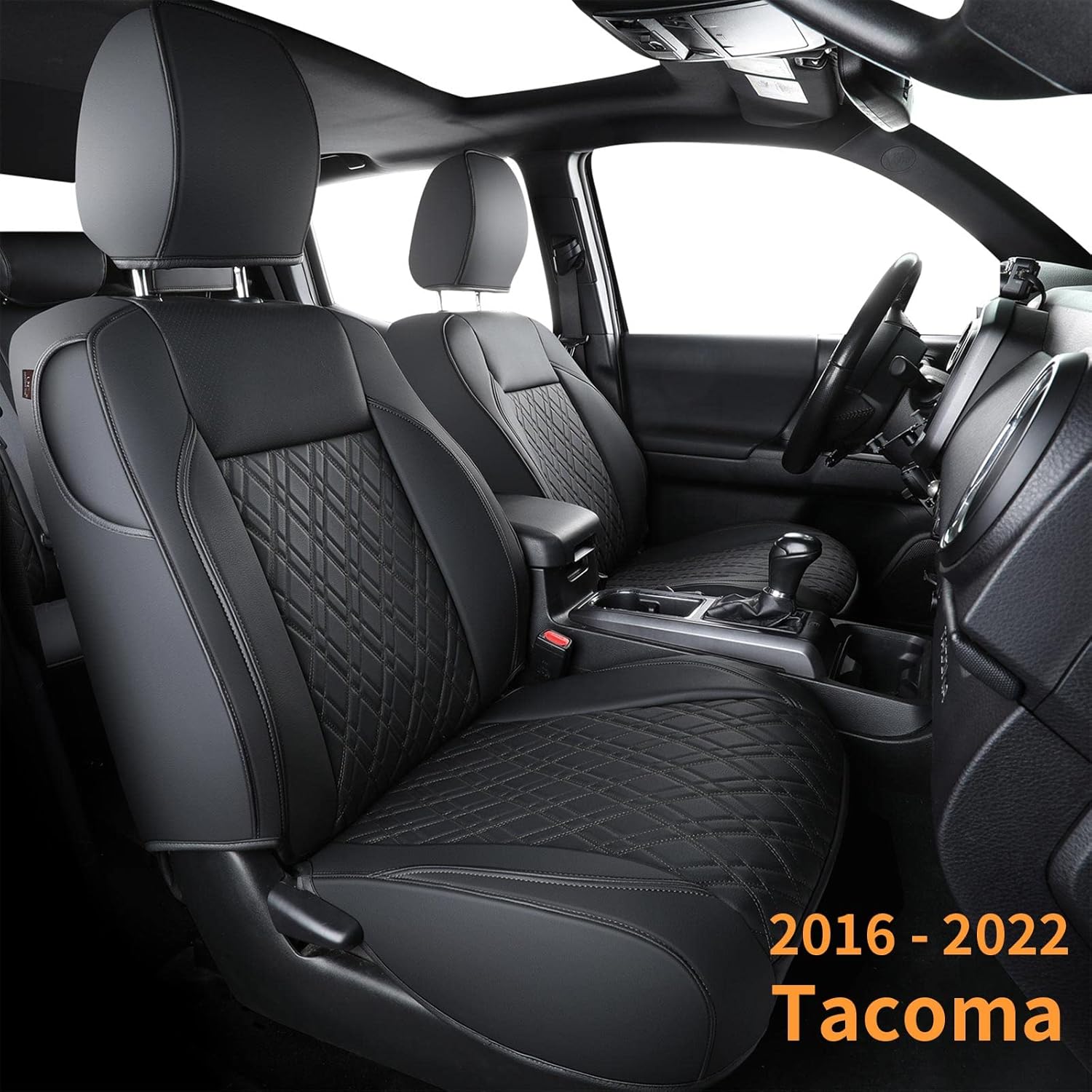 LUCKYMAN CLUB D08MX4 Seat Covers, Fit for 20162022 Crew Cab/Double