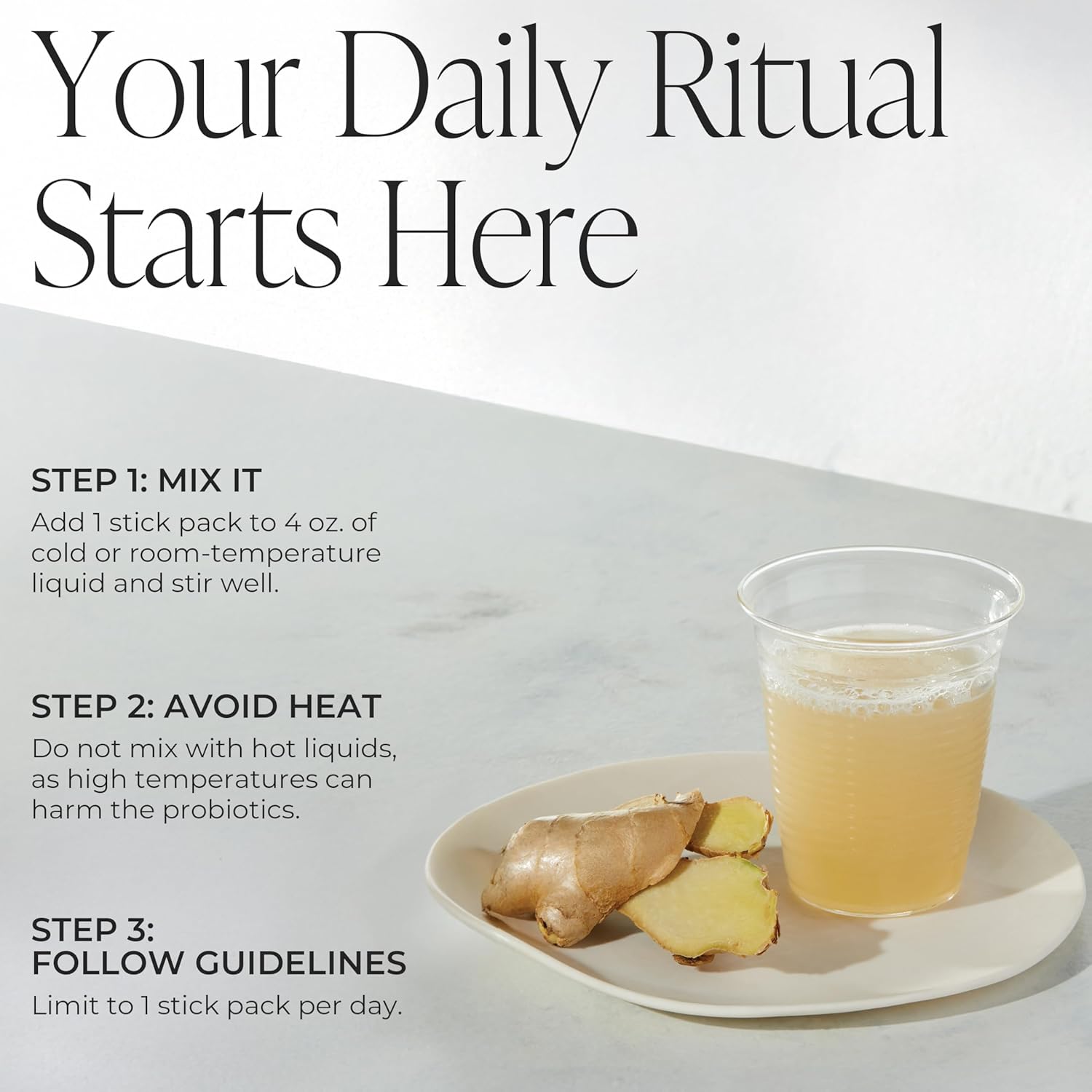 Arbonne Gut Health Digestion Support - Microbiome Prebiotic and Probiotic Drink Mix, Probiotic Powder and Prebiotic Powder with Enzymes for a Healthy Gut