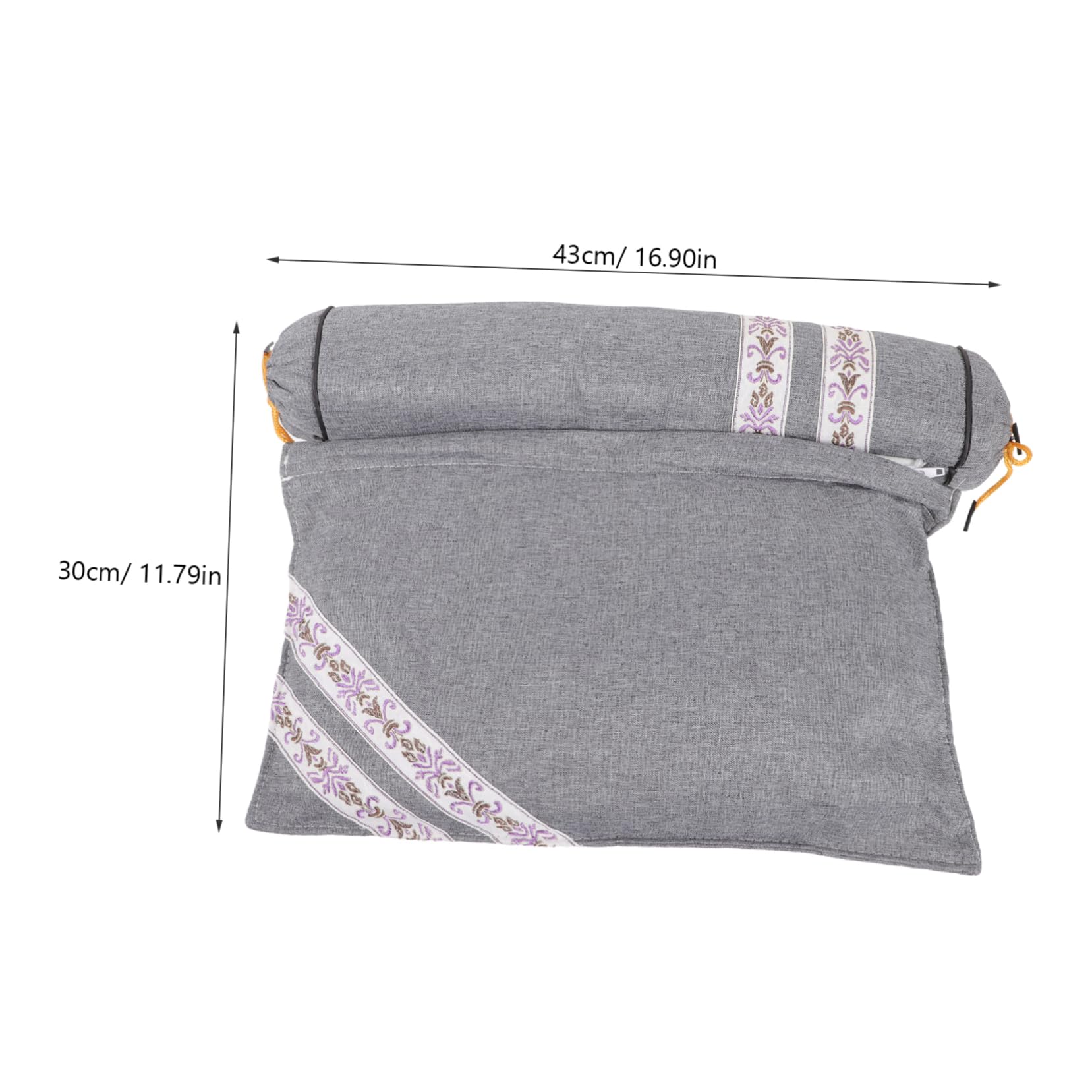 Cabilock Almohada Inteligente Cervical y Lumbar de Tela, Transpirable Soporte para Cuello y Espalda, Adecuado para Silla de Oficina y Coche
