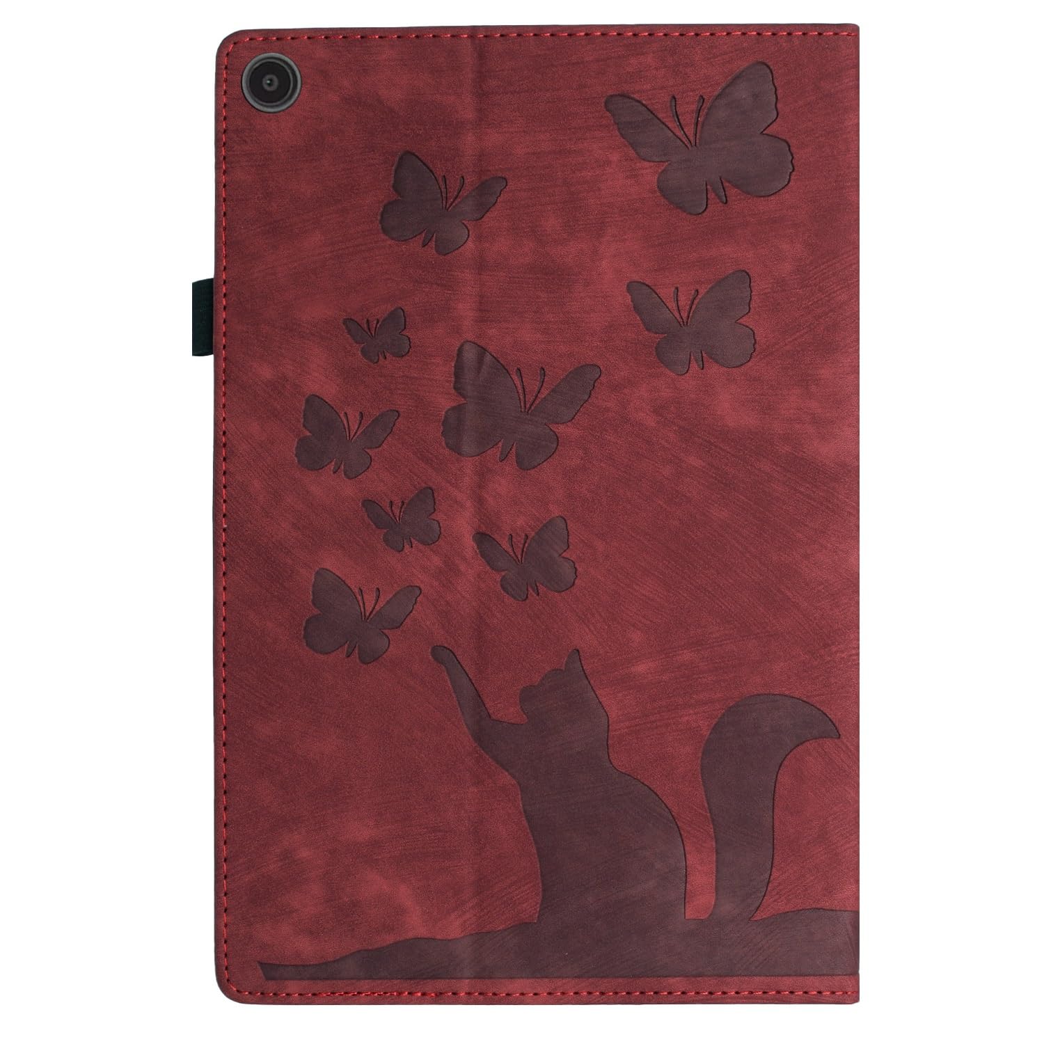 Custodia protettiva per tablet PC compatibile con Fire HD 10 Tablet Case (2019/2017 Rilasciato 9a/7a generazione) Custodia protettiva pieghevole in rilievo Custodia protettiva Flip Case Custodia