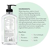 Vista 6 de J.R. Watkins Jabón de manos en gel, paquete de 3 unidades de 11 onzas líquidas, vainilla y menta