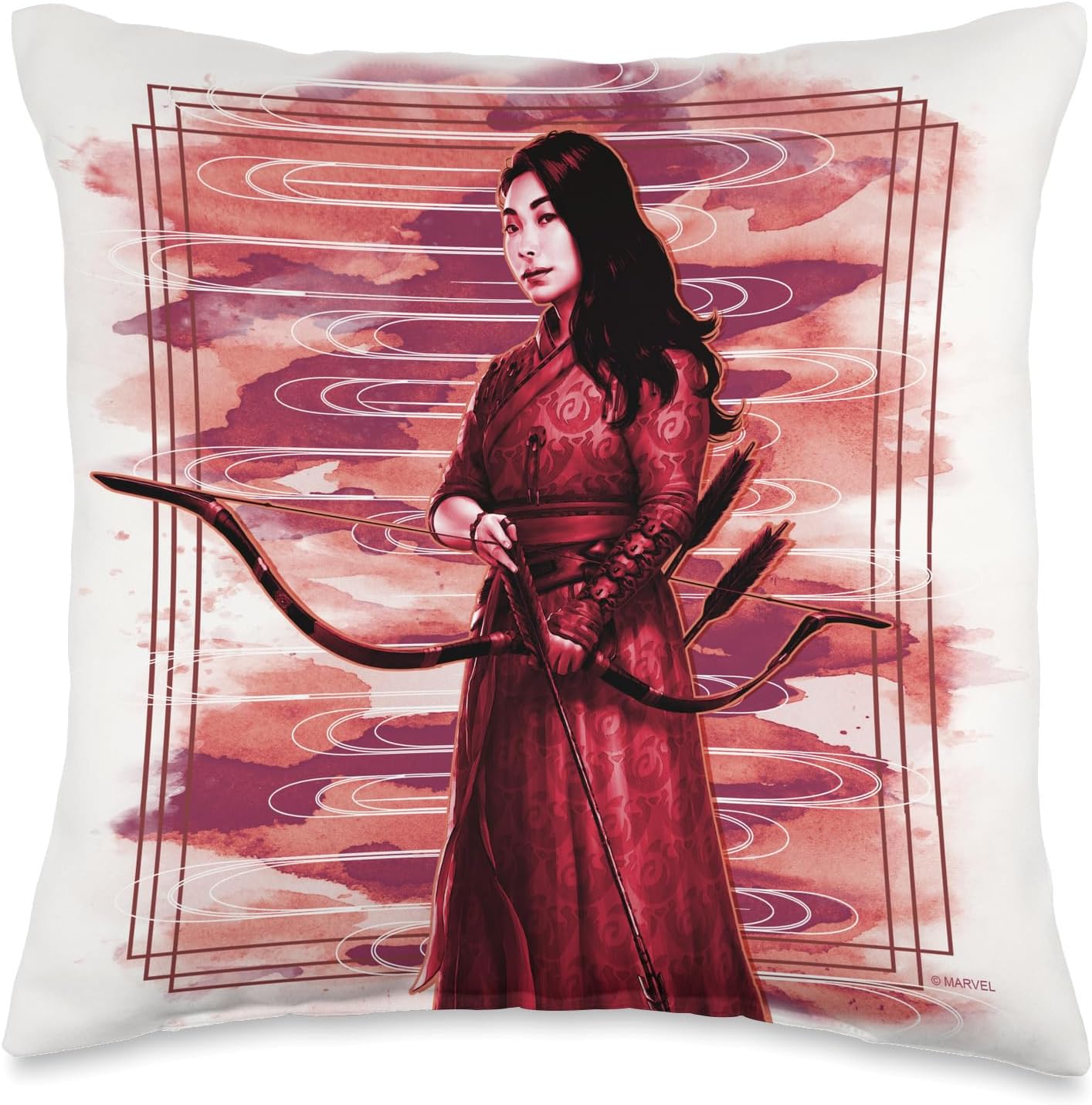 Marvel Shang-Chi and the Legend of the Ten Rings Katy Throw Pillow