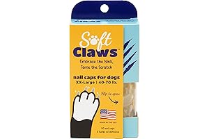 Soft Paws for Dogs - CLS (Cleat Lock System) in XX-Large, Clear