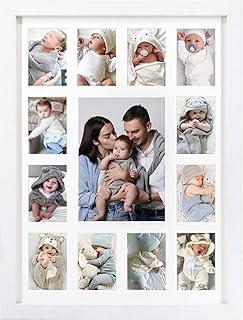 12 month photo frame,my first year photo board,K-12 Collage Photo Frame ...