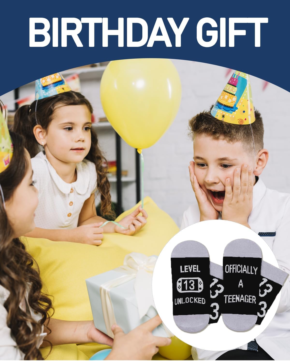 13 18 40 50 60 70 Year Old Boy Gift Ideas, Birthday Socks
