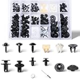 OAUTOO 160pcs for Hyundai & Kia Bumper Engine Under Cover Fender Liner Rocker Molding Retainer Clips Assortment Screw with Nut Kit
