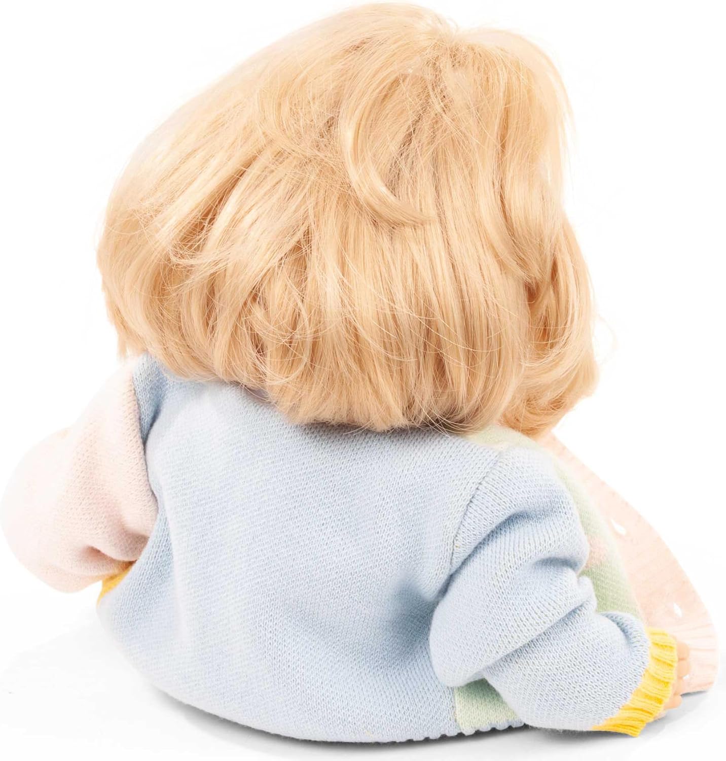 Gotz 2416069 Cosy Aquini Colours - 13" Tall Bathing Doll with Short Blond Hair and Blue Sleeping Eyes.