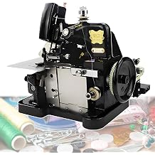 Overlocker Sewing Machine, Heavy Duty Tool for Fabric, Adjustable Overlock Width 3.0-5.0mm, Includes Accessories, Perfect for Household Projects