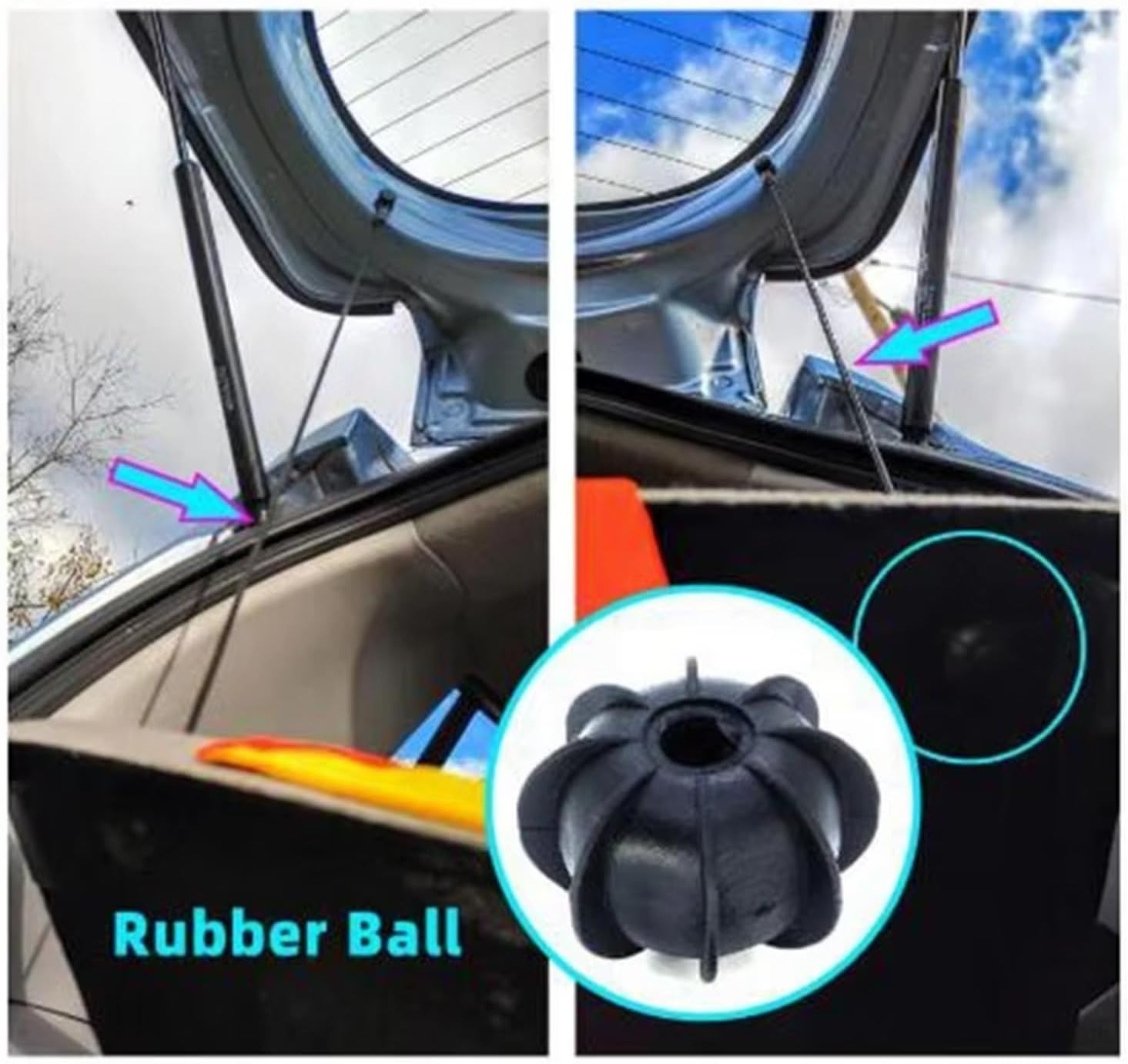 Car Trunk Rope, Parcel Shelf Strap, for VW, for Golf R20 2009-2025, for R32 1997-2010 Car Trunk Partition Clip Hook Hanging Rope