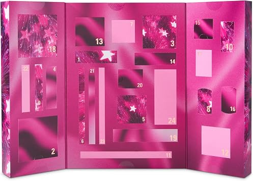Revolution Beauty Makeup Advent Calendar 2025, 24 Must-Have Products, Set with Lip Gloss, Highlighter, Blush, Brushes and Mascara, Vegan and Cruelty-Free