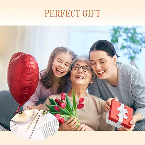 Miniatura 7 de RAYNAG Palillos de metal para el cabello, 4 piezas, palillos para el cabello de niña y mujer, alfiler de aleación, dorado y plateado