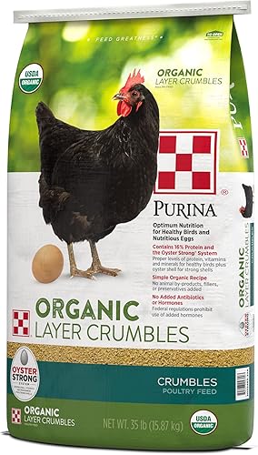 Miniatura 4 de Purina Alimento para gallinas en capas orgánicas sin OMG nutricionalmente completo - Alimento para pollo  Bolsa de 35 libras (35 libras)