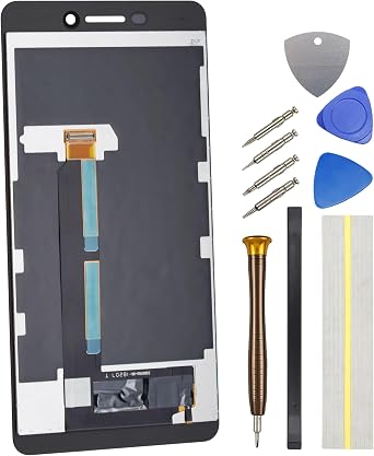 Black Display Touch Screen for Nokia 6.1 TA-1043 TA-1045 TA-1054 TA-1050 TA-1068 Display Digitizer Screen Replacement with Tool Kit