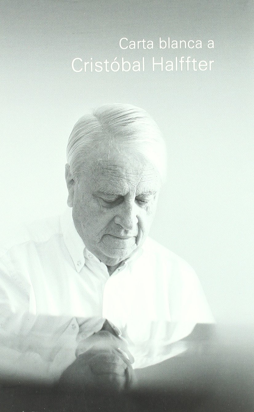 Livre Carta blanca a Cristóbal Halffter Lecture pour Passionnés