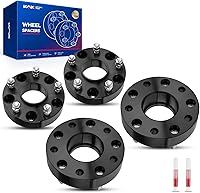 Vista 110 de KAX Espaciadores de rueda 4x4, adaptadores de espaciadores de rueda de 1" con pernos de 1/2" x20, diámetro del cubo de 59 mm, 2 piezas para Xpress