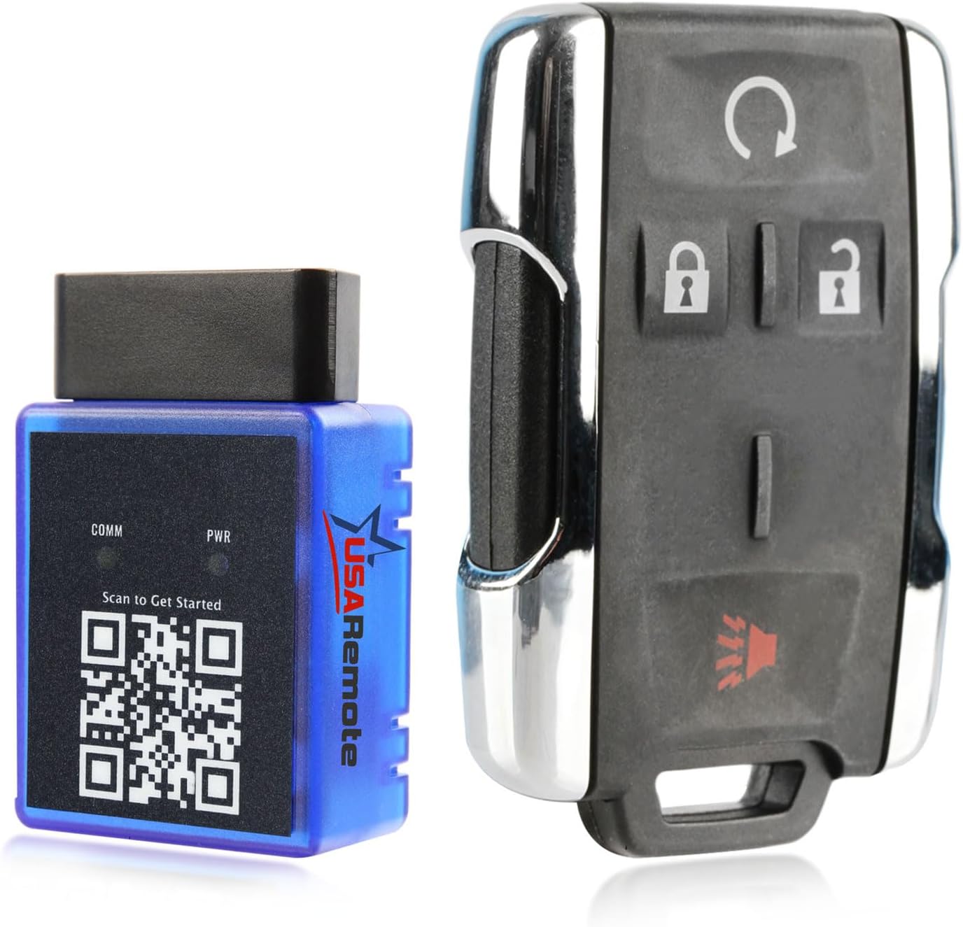 USARemote for Chevrolet GMC Key Fob Remote OBD Key Fob