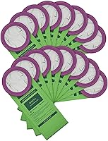 Vista 8 de Paquete de 16 bolsas de vacío 100331 de repuesto compatibles con aspiradora ProTeam de 10 cuartos de galón, para Coachvac, Super Coachvac, Megavac