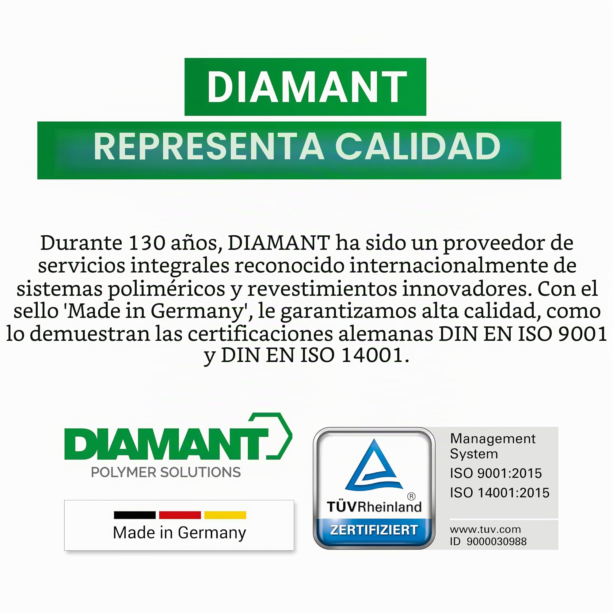 DIAMANT dichtol AM Hydro 1L – Sellador a base de agua para impresión 3D | Gas & estanco | Sin disolventes | Para PLA, ABS, FDM & SLS | Fabricación aditiva impregnada
